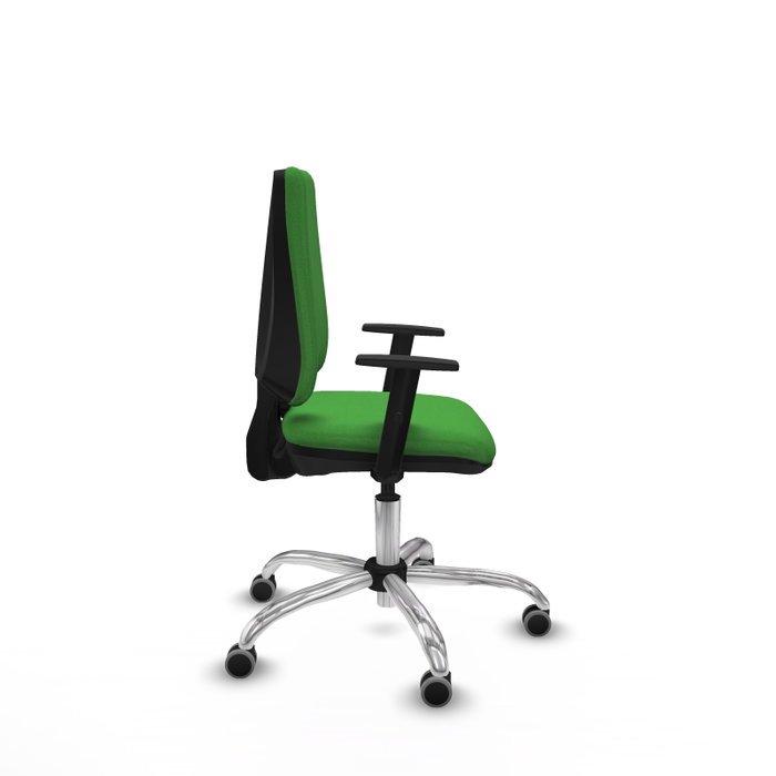 PIQUERAS Y CRESPO Silla de oficina Elche Verde con Brazos 1D PIQUERAS Y CRESPO Silla de oficina Elche Verde con Brazos 1D