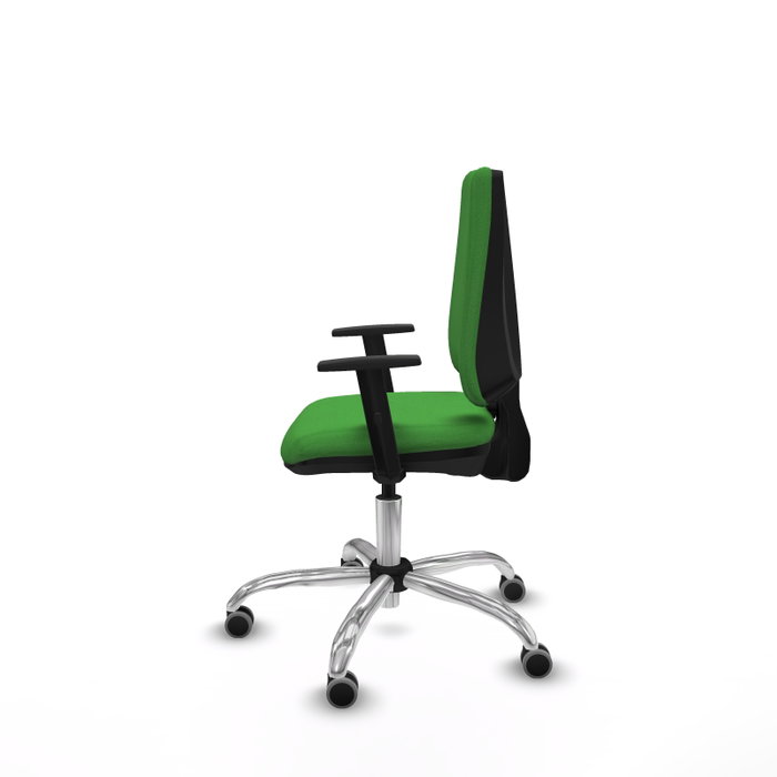 PIQUERAS Y CRESPO Silla de oficina Elche Verde con Brazos 1D PIQUERAS Y CRESPO Silla de oficina Elche Verde con Brazos 1D