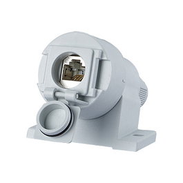 METZ CONNECT 1309410003-E Caja de conexiones RJ-45 6a Gris