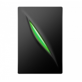 ZKTeco KR310 Lector de Tarjeta de Acceso Negro IP65 Resistente al Agua 10 cm