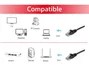 Equip Cable de red U/UTP Cat6, 20m, Negro