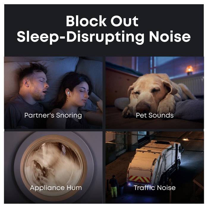 Anker Soundcore Sleep A30 Auriculares In-Ear Bluetooth Verdes con Cancelación de Ruido Activa para Dormir