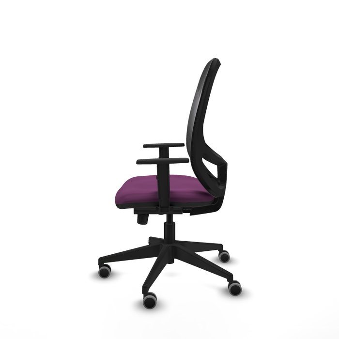 PIQUERAS Y CRESPO Silla de oficina Cilanco Morado y Negro