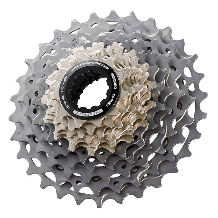 Shimano Cassette Dura-Ace CS-R9200 Hyperglide+ 12 Velocidades Plata (11-34) Shimano Cassette Dura-Ace CS-R9200 Hyperglide+ 12 Velocidades Plata (11-34)
