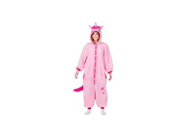 My Other Me Disfraz Unicornio Rosa Adult Small (Kigurumi con capucha y cola) inevitable