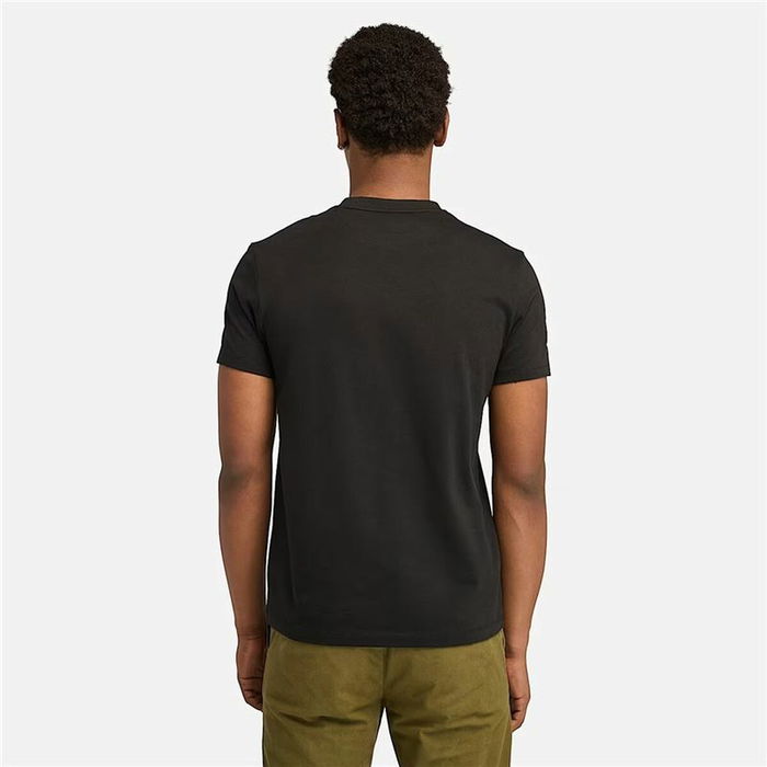 Camiseta de Manga Corta Hombre Timberland Dunstan River Negro