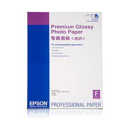 Epson Papel Fotográfico Premium Brillo A2, 255 g/m², 25 Hojas, para Impresoras SureColor SC-T7200 Series