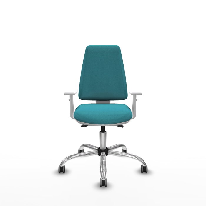 PIQUERAS Y CRESPO Silla de oficina Elche con mecanismo Asincro, color Turquesa PIQUERAS Y CRESPO Silla de oficina Elche con mecanismo Asincro, color Turquesa