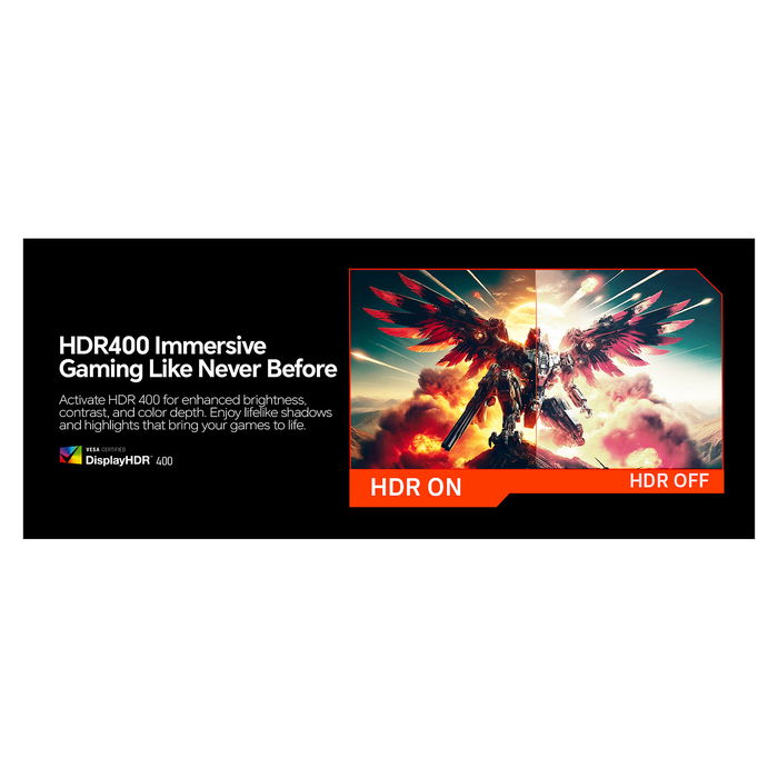 Koorui G2411P Monitor Gaming FHD 23.8" 200Hz 1ms IPS Negro