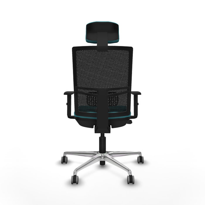 PIQUERAS Y CRESPO Silla de oficina Yunquera Turquesa y Negro PIQUERAS Y CRESPO Silla de oficina Yunquera Turquesa y Negro