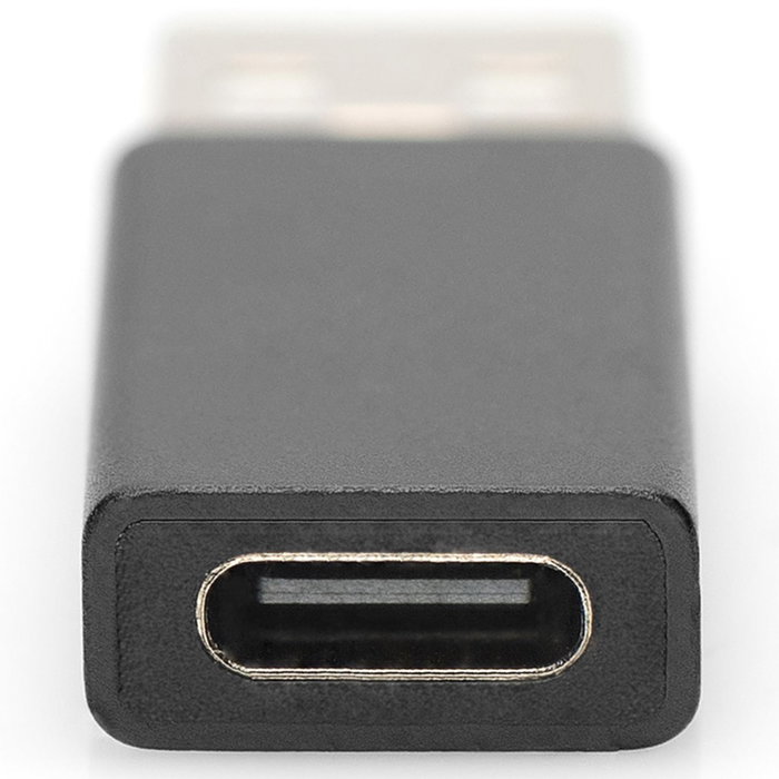 Ewent Adaptador USB 3.0 Tipo-A a USB-C, Negro