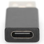 Ewent Adaptador USB 3.0 Tipo-A a USB-C, Negro