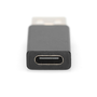 Ewent Adaptador USB 3.0 Tipo-A a USB-C, Negro