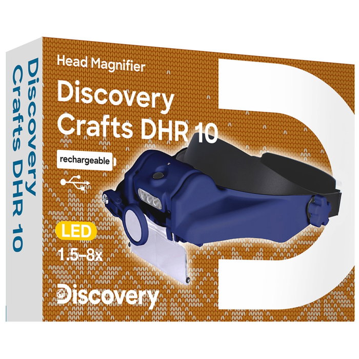 Discovery Crafts DHR 10 Head Magnifier recargable