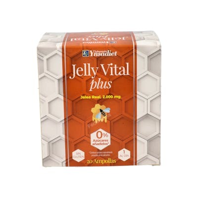 YNSADIET Jelly Vital Plus 2000Mg Jalea Real 20 Viales YNSADIET Jelly Vital Plus 2000Mg Jalea Real 20 Viales