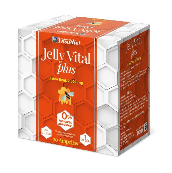 YNSADIET Jelly Vital Plus 2000mg 20 ampollas YNSADIET Jelly Vital Plus 2000mg 20 ampollas