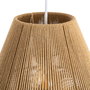 Lámpara Techo Natural Cuerda de Papel 25,50 X 25,50 X 26 cm
