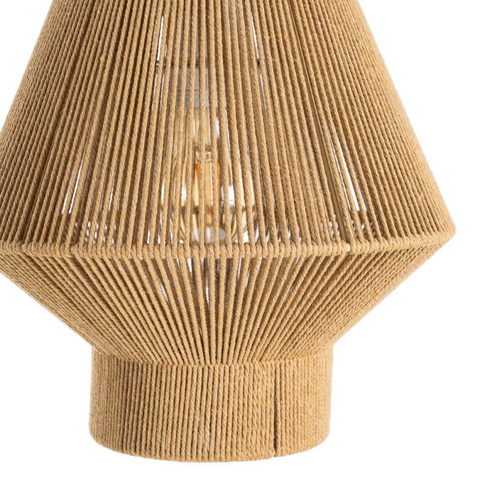 Lámpara Techo Natural Cuerda de Papel 25,50 X 25,50 X 26 cm Lámpara Techo Natural Cuerda de Papel 25,50 X 25,50 X 26 cm