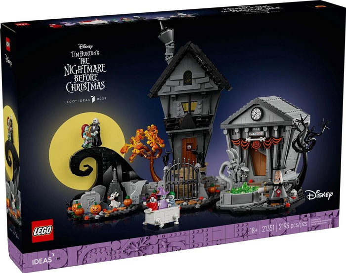 LEGO Ideas Disney Tim Burton: Pesadilla antes de Navidad 21351