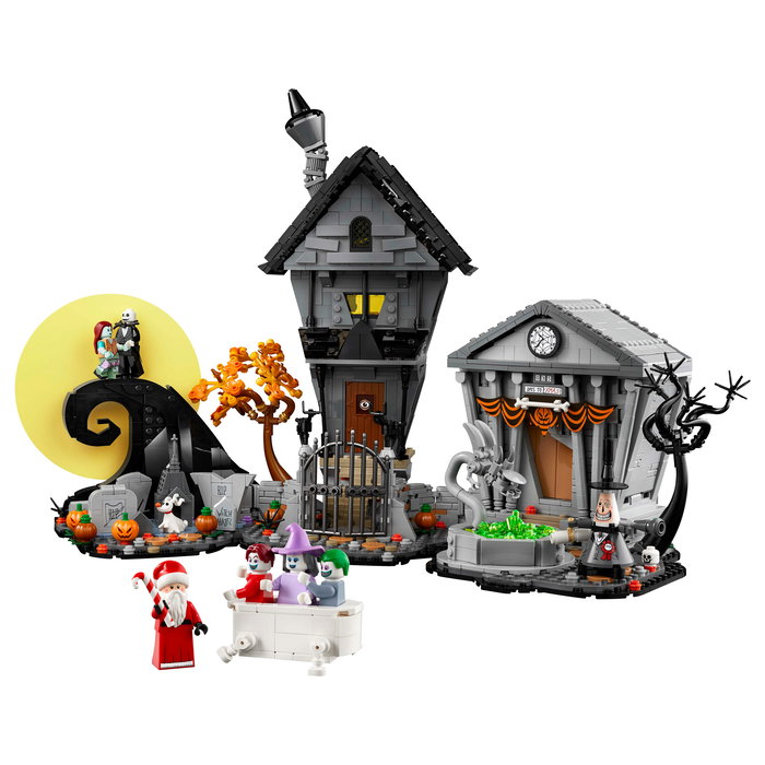 LEGO Ideas Disney 21351 Tim Burton's The Nightmare Before Christmas Set de Construcción - 2193 Piezas, Edad 18+