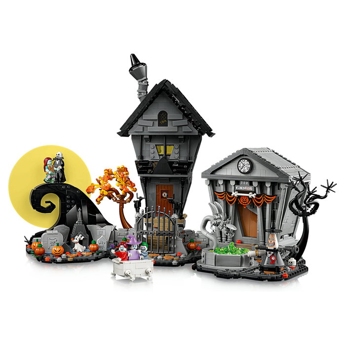 LEGO Ideas Disney 21351 Tim Burton's The Nightmare Before Christmas Set de Construcción - 2193 Piezas, Edad 18+