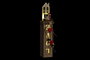 DKD Home Decor Decoración Luminosa LED Madera Pack de 2