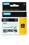 Dymo Rhino Band Vinyl ID1-9 9mm x 5,5m Blanco sobre negro