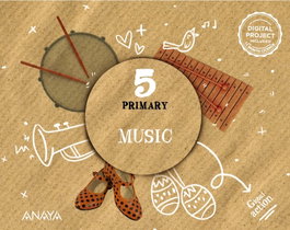 ANAYA, Music 5. Pupil's Book - 5º Primaria (Global Action) *Inglés*