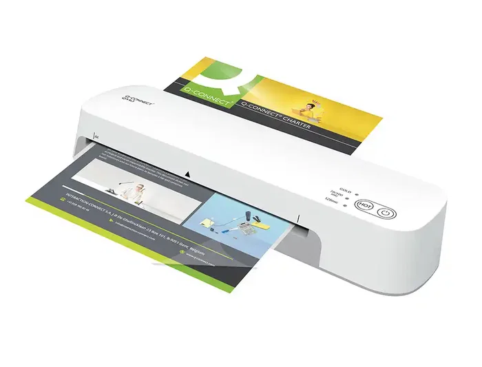 Q-connect Plastificadora KF19091 DIN A4 Estándar 2 Rodillos hasta 125 micras