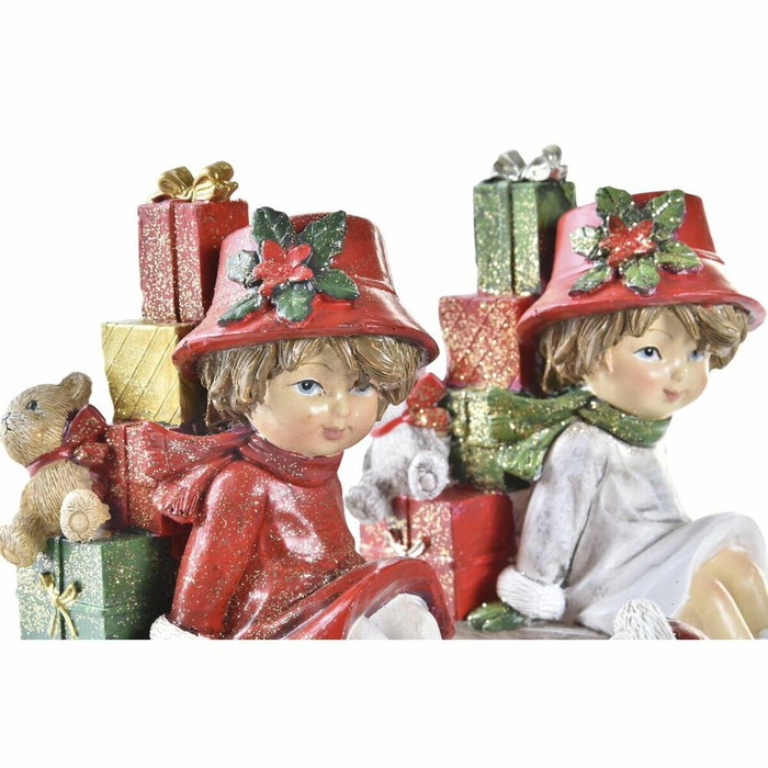DKD Home Decor Figura de Niña en Resina, Surtido de 2 Unidades DKD Home Decor Figura de Niña en Resina, Surtido de 2 Unidades
