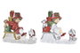 DKD Home Decor Figura de Niña en Resina, Surtido de 2 Unidades