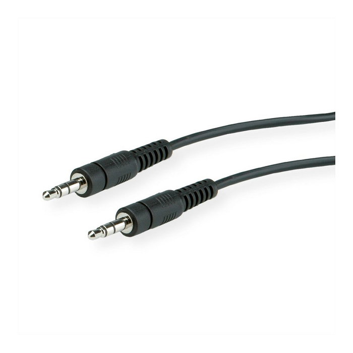 ROLINE Cable de Audio 3,5mm Macho a Macho 2m ROLINE Cable de Audio 3,5mm Macho a Macho 2m