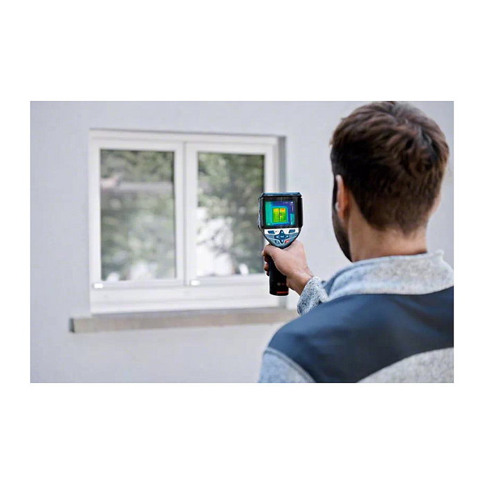 Bosch Professional GTC 600 C Cámara Térmica con Batería 12V 2.0Ah y L-Boxx
