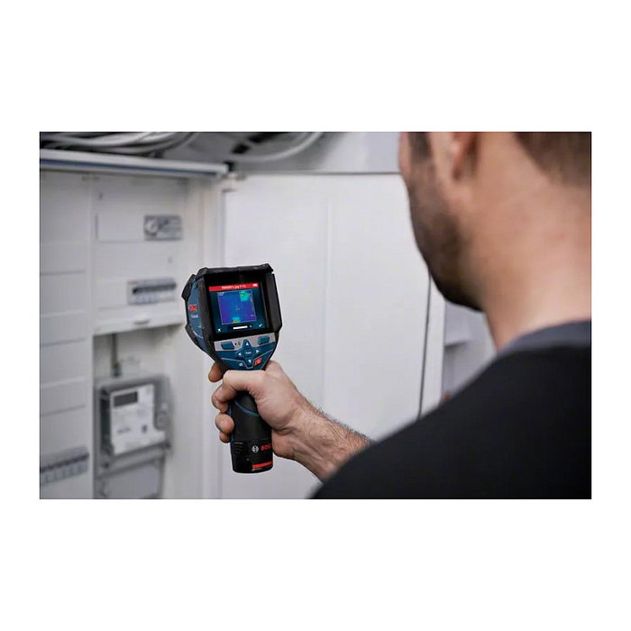 Bosch Professional GTC 600 C Cámara Térmica con Batería 12V 2.0Ah y L-Boxx