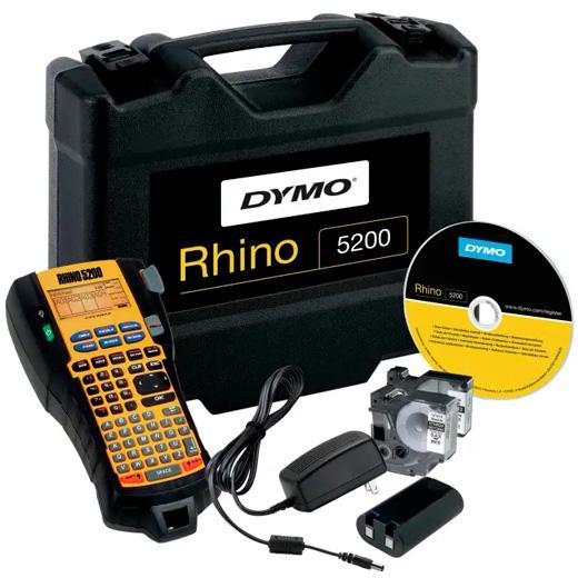 Dymo Rhino 5200 Kit con Maletín Etiquetadora Industrial ABC Dymo Rhino 5200 Kit con Maletín Etiquetadora Industrial ABC