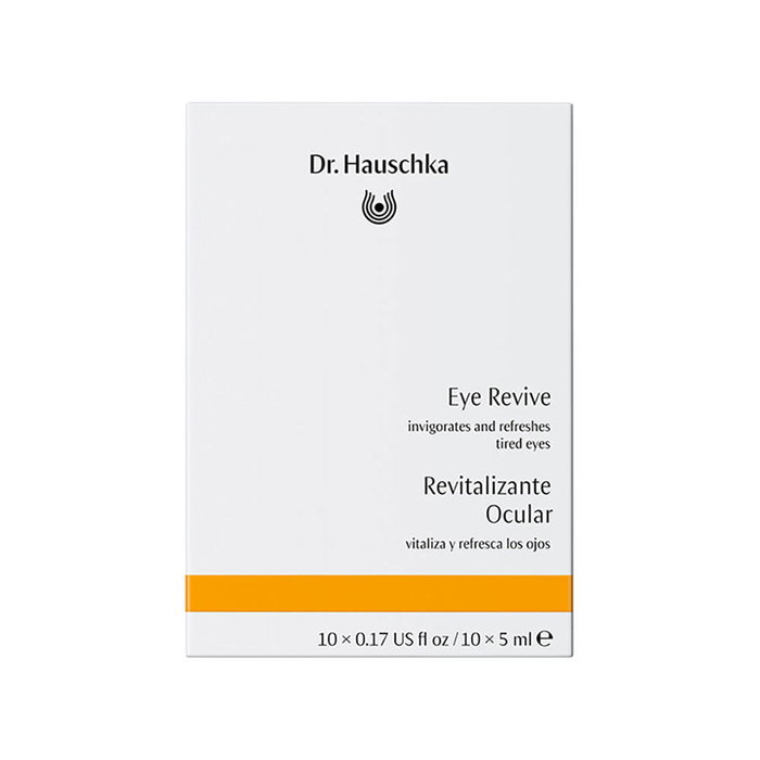Dr. Hauschka Revitalizante Ocular para Ojeras y Párpados Cansados con Eufrasia y Manzanilla, 10 unidades
