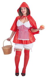 Creaciones Llopis Disfraz Caperucita Talla L para Adulto