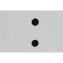 DKD Home Decor Mueble TV Metal Taquilla Blanco 120x40x58