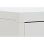 DKD Home Decor Mueble TV Metal Taquilla Blanco 120x40x58