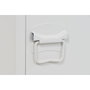 DKD Home Decor Mueble TV Metal Taquilla Blanco 120x40x58