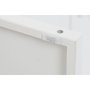 DKD Home Decor Mueble TV Metal Taquilla Blanco 120x40x58