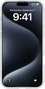 eSTUFF Funda iPhone 16 - INFINITE OSLO - Compatible con MagSafe, protección contra caídas, hecha con 86% plástico reciclado - Transparente