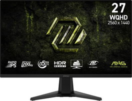 MSI MAG 275QF E20 27 Pulgadas WQHD Rapid IPS 200Hz
