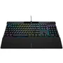 Corsair CH9109410FR Teclado mecánico gaming K70 RGB Pro retroiluminado Azerty Cherry MX Red PBT Double Shot Negro