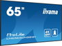 Iiyama LH6565UHSB-B1 Monitor de 65 pulg. 4K UHD IPS Android 11