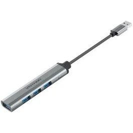 Vention CkpHb Hub USB 3.0 con 4 Puertos, Cable de 15 cm