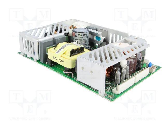 MEAN WELL MPQ-200F Fuente de alimentación de impulso abierta 200W