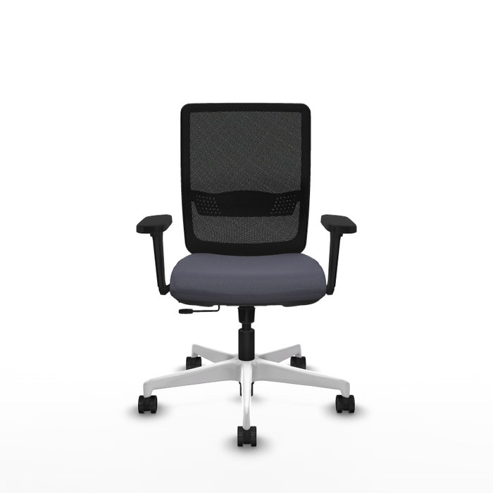 PIQUERAS Y CRESPO Silla de oficina Haches Gris oscuro y Negro PIQUERAS Y CRESPO Silla de oficina Haches Gris oscuro y Negro