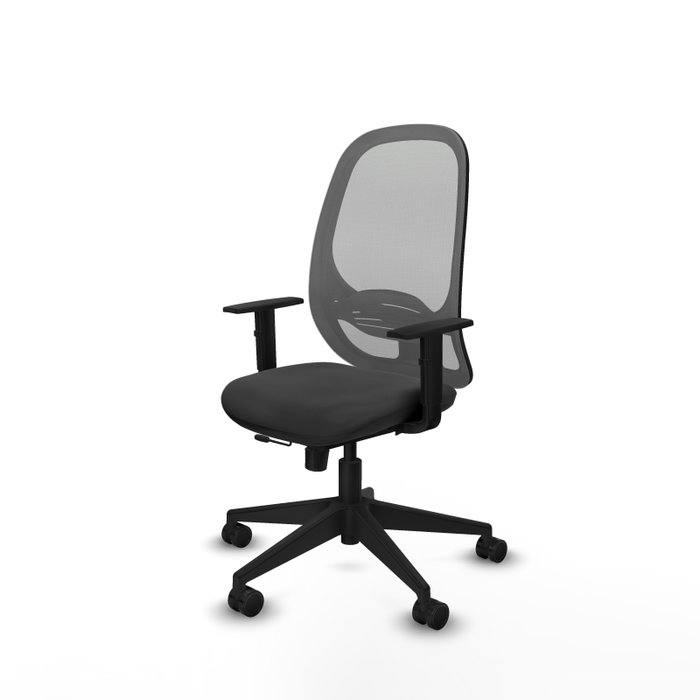 PIQUERAS Y CRESPO Silla de oficina Cilanco Gris con mecanismo Sincro/Traslack PIQUERAS Y CRESPO Silla de oficina Cilanco Gris con mecanismo Sincro/Traslack