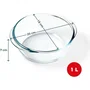 Pyrex® Fuente Redonda de Vidrio Airfryer 20 cm - 1,1 L de color Transparente